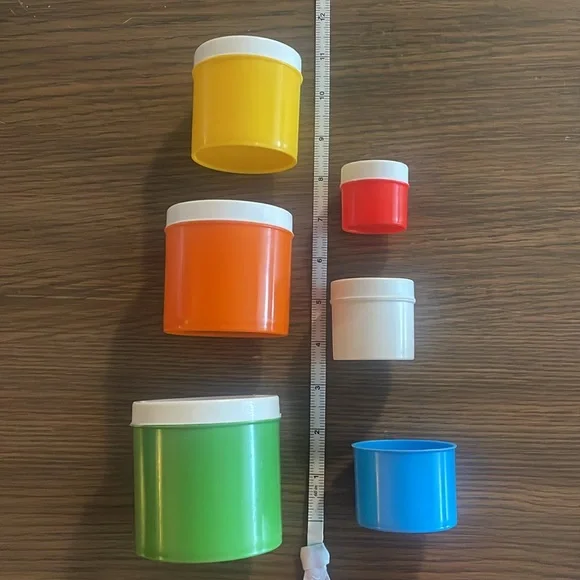 Colorful Storage Containers Set - Picture 3 of 7